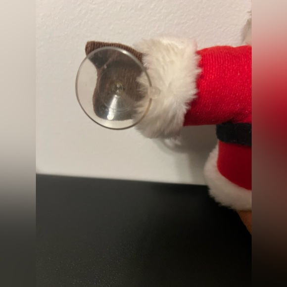 Santa Rocky Bullwinkle Stuffed Animal Suction Cup Car Window Christmas Plush LN - Picture 4 of 7